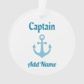 Personeelskapitein Anchor Ornament (voorkant)