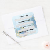 PERSONEELSLABEL STICKER VOOR BEDRIJF (Envelop)