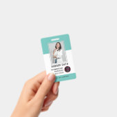 Personeelsleden Logo en foto-ID Slecht Badge (Handheld)