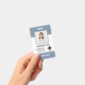 Personeelsleden Logo en foto-ID Slecht Badge (Handheld)