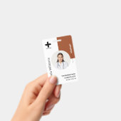 Personeelsleden Logo en foto's op maat Badge (Handheld)