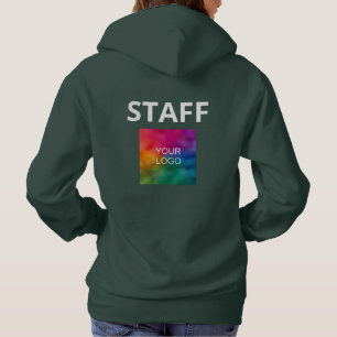 Personeelsleden Logo hier vrouwen Hoodie