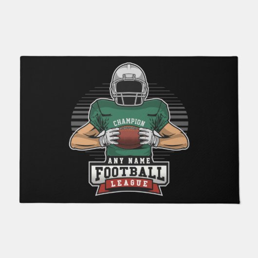 Personeelsleden van het Football League Player Tea Deurmat (Voorkant)