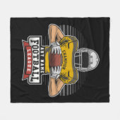 Personeelsleden van het Football League Player Tea Fleece Deken (Voorkant (Horizontaal))