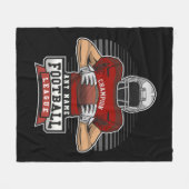 Personeelsleden van het Football League Player Tea Fleece Deken (Voorkant (Horizontaal))