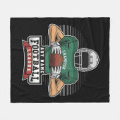 Personeelsleden van het Football League Player Tea Fleece Deken (Voorkant (Horizontaal))