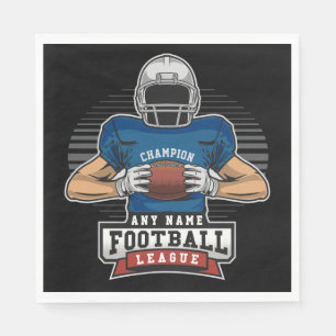 Personeelsleden van het Football League Player Tea Servet