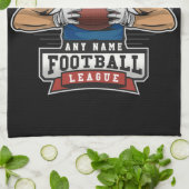 Personeelsleden van het Football League Player Tea Theedoek (Gevouwen)