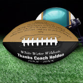 Personeelsleden van het team van de Naam van Coach American Football