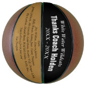 Personeelsleden van het team van de Naam van Coach Basketbal (Verticaal)