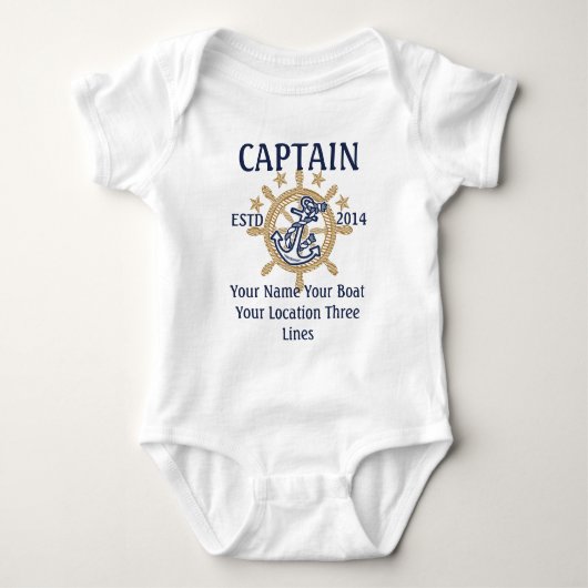 Personeelsleden van kapitein First Mate Skipper Cr Trui (Voorkant)