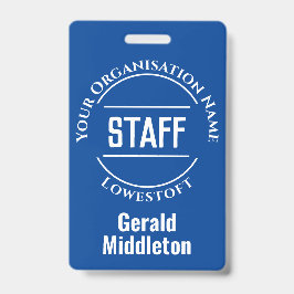 Personeelslid Badge