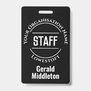 Personeelslid Badge