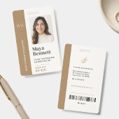 Personeelslogo-badge Professionele bedrijfs-ID Bei Badge