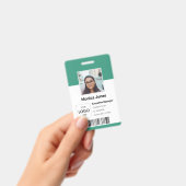 Personeelslogo Pasfoto ID-badge Badge (Handheld)