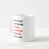 personeelsmanager, geweldige koffiemok (Voorkant links)