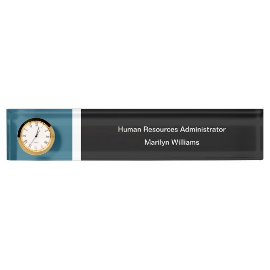 Personeelsmanager Naambordje (Voorkant)