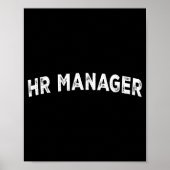 Personeelsmanager poster (Voorkant)