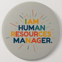 Personeelsmanager Ronde Button 6,0 Cm