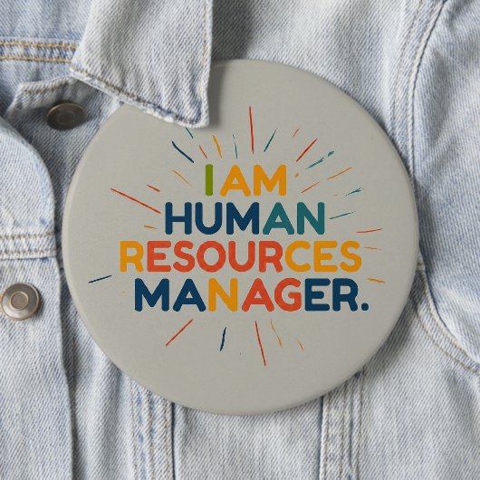 Personeelsmanager Ronde Button 6,0 Cm (In situ)