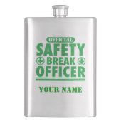 Personeelsmedewerker voor veiligheidsonderzoek flacon (Voorkant)