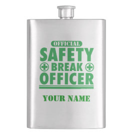 Personeelsmedewerker voor veiligheidsonderzoek flacon