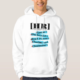 Personeelsmedewerkers officieus hoodie