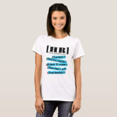 Personeelsmedewerkers officieus t-shirt (Voorkant volledig)