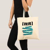Personeelsmedewerkers officieus tote bag (Voorkant (product))