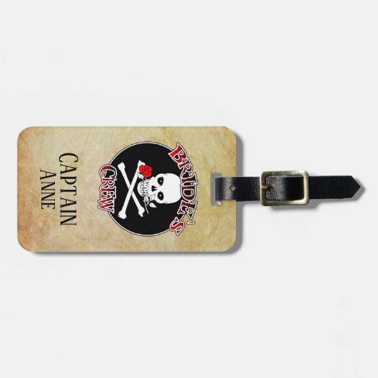 Personeelsmedewerkers van Bride Bagagelabel (Voorkant horizontaal)