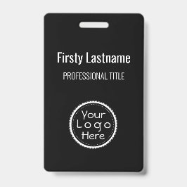 Personeelsnaam badge Aangepaste Logo-ID-kaart