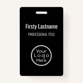 Personeelsnaam badge Aangepaste Logo-ID-kaart