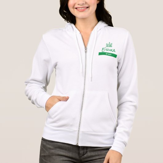Personeelsnaam Bedrijf | Lawn Care-service Hoodie (Voorkant)