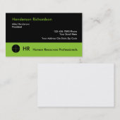 Personeelsprofessionals Visitekaartje (Voorkant / Achterkant)