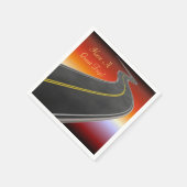 Personeelsrijdende snelweg Napkins Servetten (Hoek)