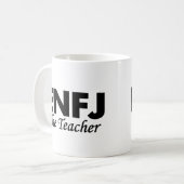 Personeelstype ENFJ | De leraar Koffiemok (Voorkant links)