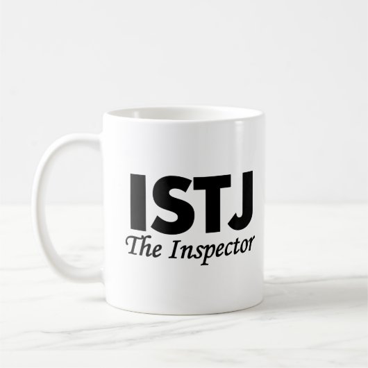 Personeelstype ISTJ | De inspecteur Koffiemok (Links)