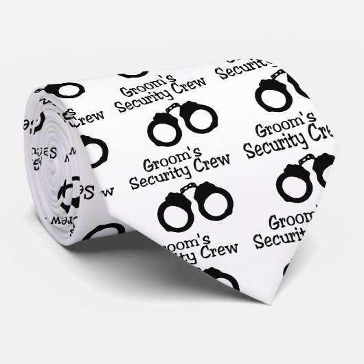 Personeelsveiligheidspersoneel Stropdas (Opgerold)