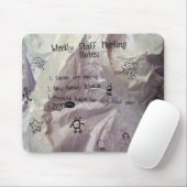 Personeelsvergadering Muismat (Met muis)