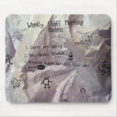 Personeelsvergadering Muismat (Voorkant)