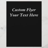 ♪ ♫ ♪ PERSONEELSVERLENEN - CREËER UW EIGEN FLYER (Achterkant)