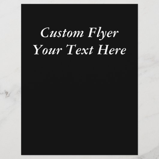 ♪ ♫ ♪ PERSONEELSVERLENEN - CREËER UW EIGEN FLYER (Achterkant)