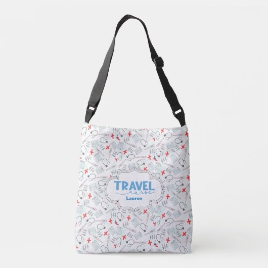 Personeelsverpleging Crossbody Tas (Achterkant)