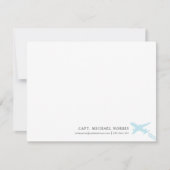 Personeelsvliegpiloot Notitiekaartje (Voorkant)