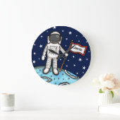 Personeelsvriendelijke astronaut Cosmonaut Large C Grote Klok (Huis)