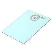 Personeelsvriendelijke Franse Eiffeltoren in Parij Notitieblok (Schuin)