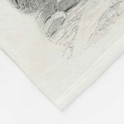 Personeelsvriendelijke Giraffe Baby Fleece Blanket (Hoek)