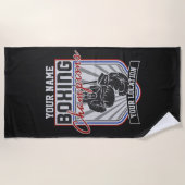 Personeelsvriendelijke kampioenen Boxer Fitness Gy Strandlaken (Voorkant)