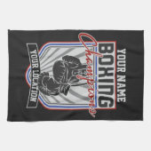 Personeelsvriendelijke kampioenen Boxer Fitness Gy Theedoek (Horizontaal)