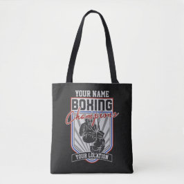 Personeelsvriendelijke kampioenen Boxer Fitness Gy Tote Bag
